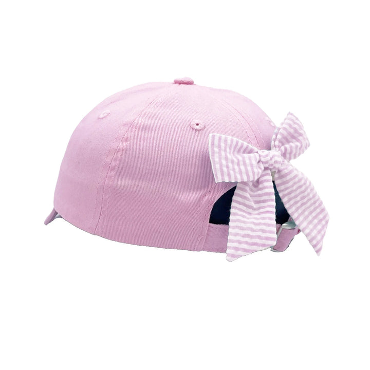Rainbow Golf Cart Bow Baseball Hat (Baby)
