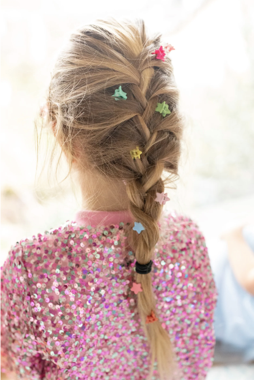 Rainbow Star Mini Hair Clips