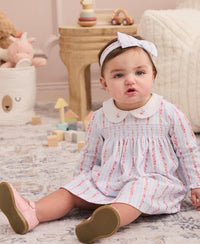Rose Renaissance Smocked Dress