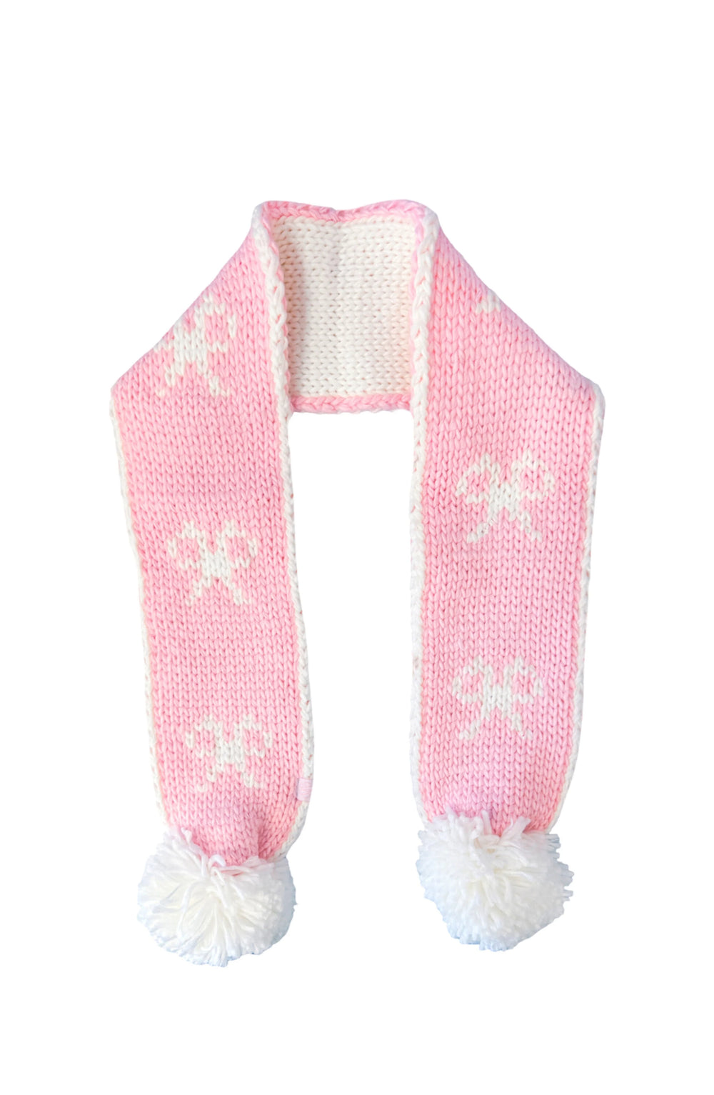 Pink Bows Scarf by Bits and Bows - alternate view