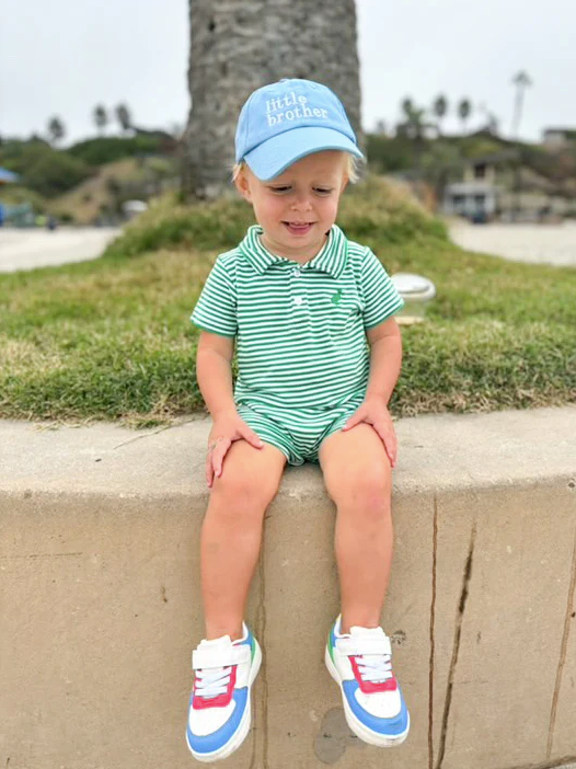 Little Brother Baseball Hat (Baby) by Bits and Bows - alternate view