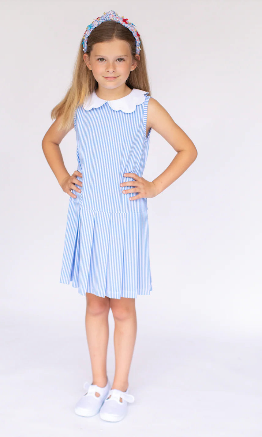 Claire Dress Sailor Stripe by Poppyland - alternate view