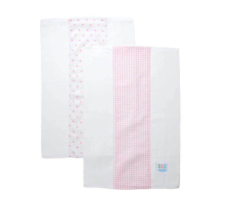 Bow Set of Two Burps, Pink