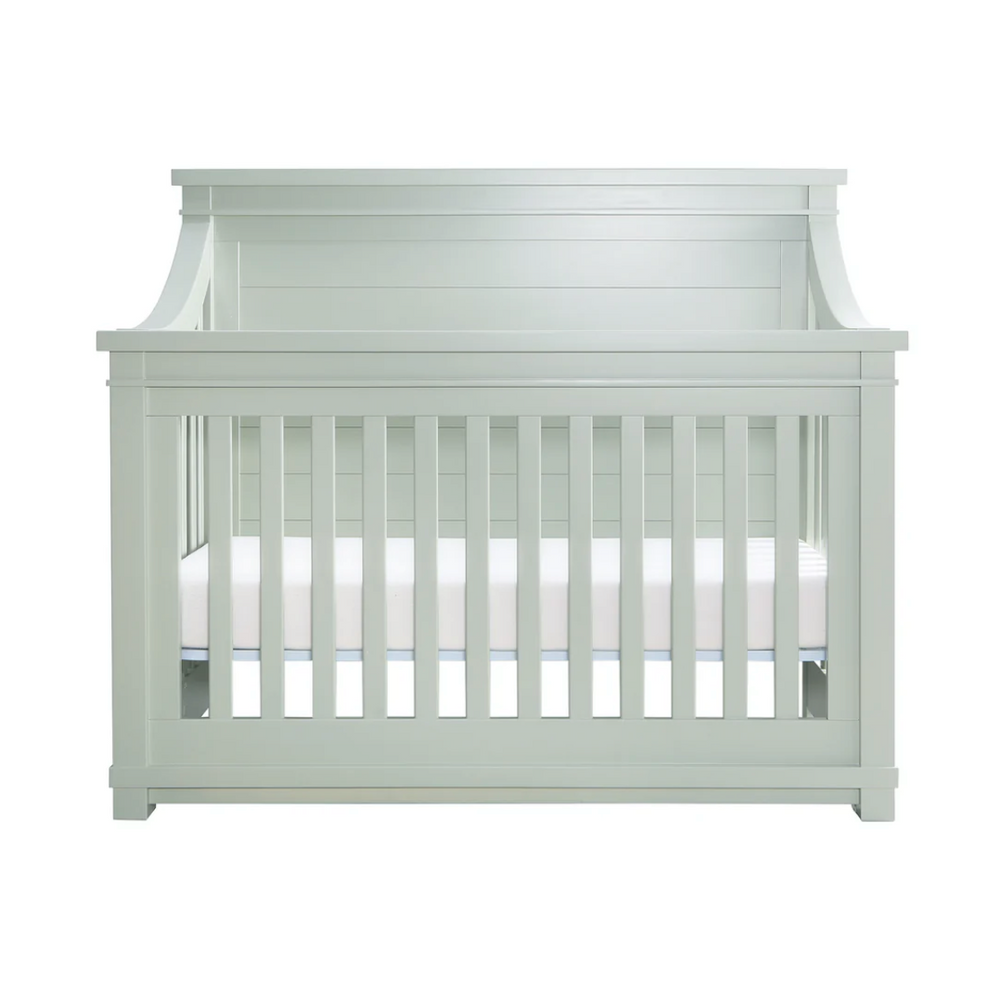 Rowan Flat Top Convertible Crib by Appleseed - back view