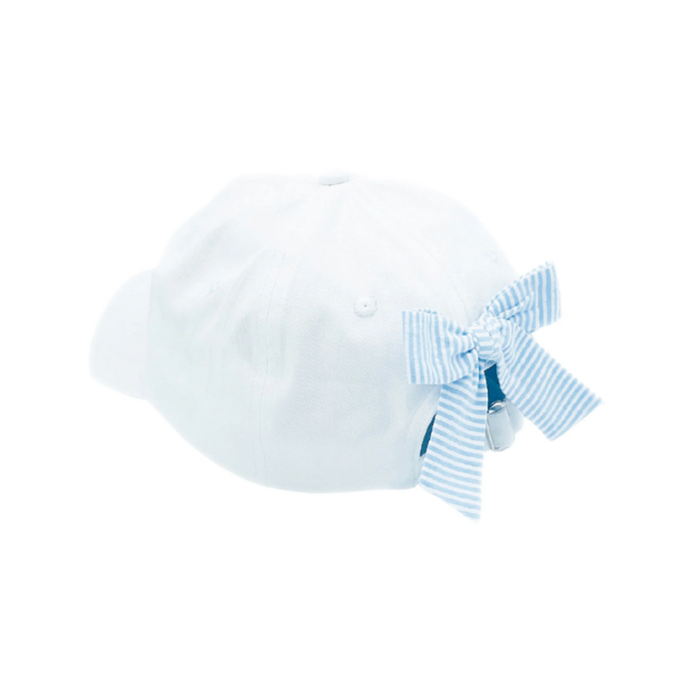 Glass Slipper Bow Baseball Hat (Youth) by Bits and Bows - alternate view
