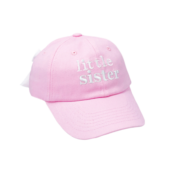 Little Sister Bow Baseball Hat (Baby)
