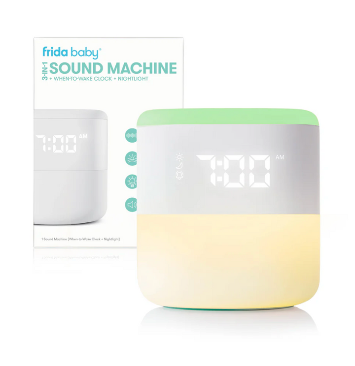 3-in-1 Sound Machine + When-To-Wake™ Clock + Nightlight
