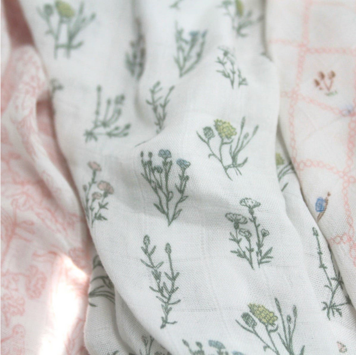 Boutique Silky Soft Swaddle Blanket 3 Pack