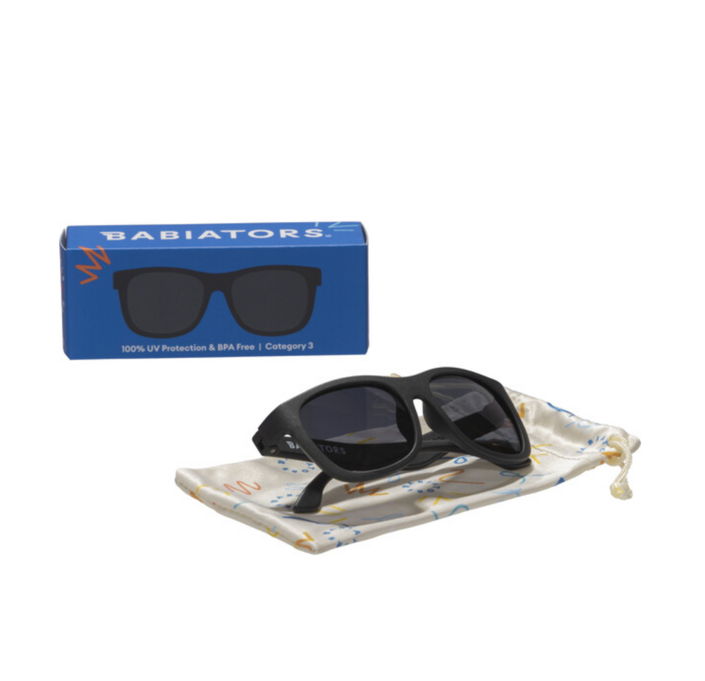 Jet Black Navigator by Babiators - alternate view