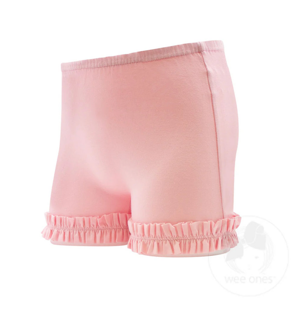 WunderShorts™ with Ruffle Trim by Wee Ones - alternate view