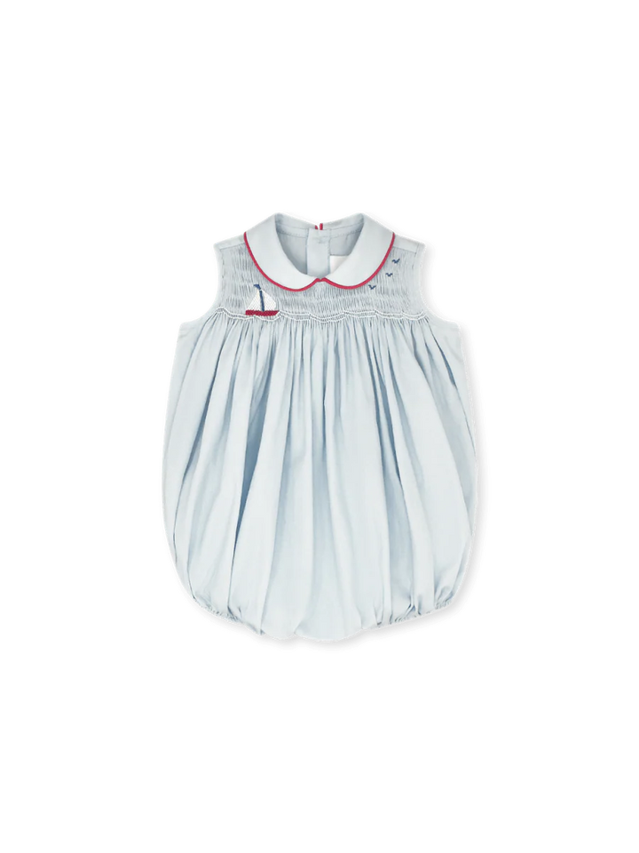 Beckett Bubble with Sailboat Smocking