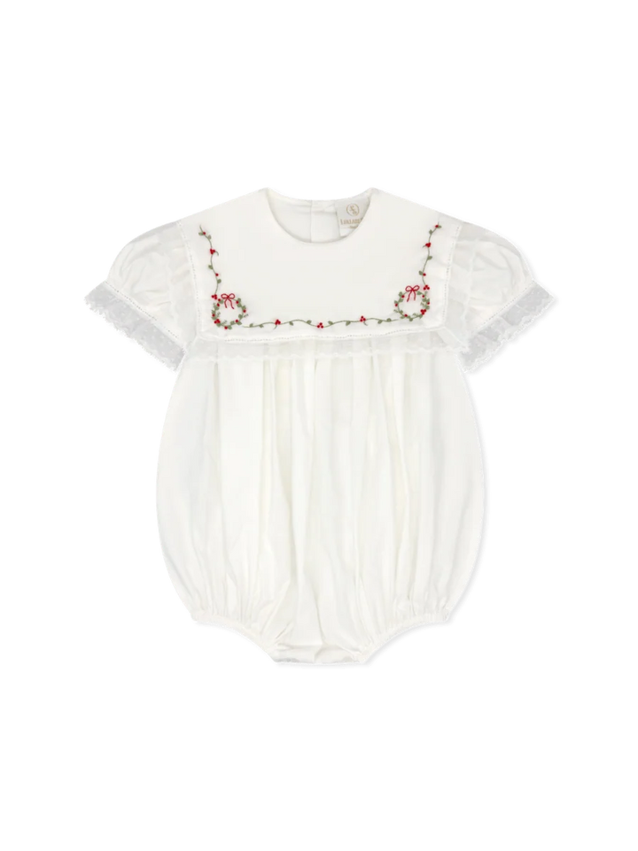 Hope Chest Bubble - Blessings White Batiste, Wreaths