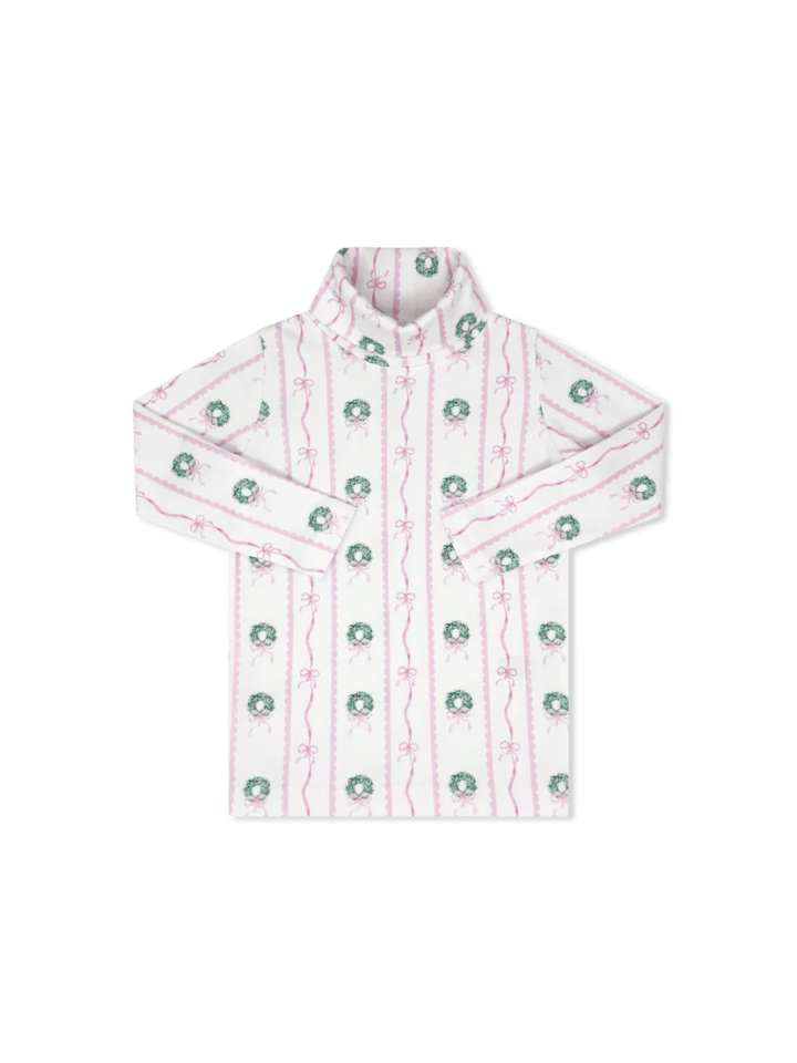 Boxwood and Bows Tot Turtleneck