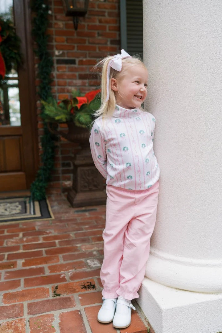 Boxwood and Bows Tot Turtleneck