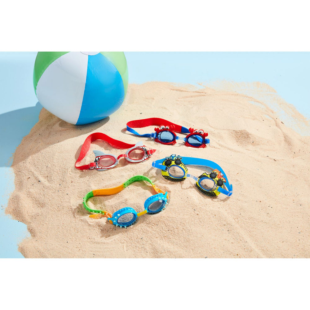 Shark Boy Swim Goggles by Mud Pie - alternate view