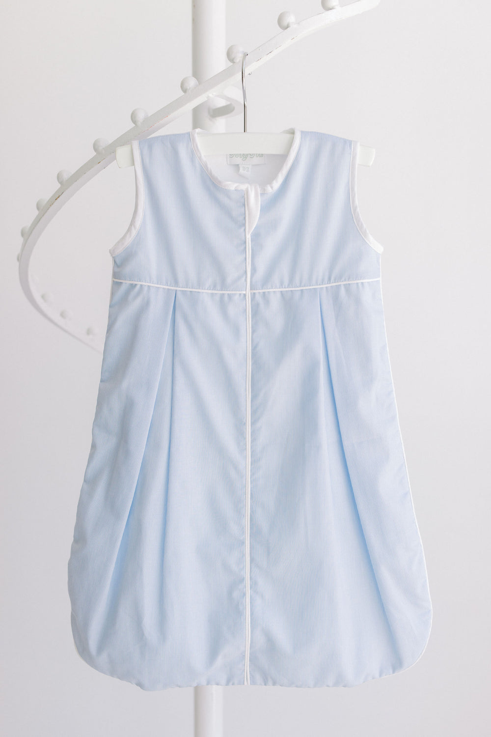 Pinstripe Sleep Sack by Terry Tots - alternate view