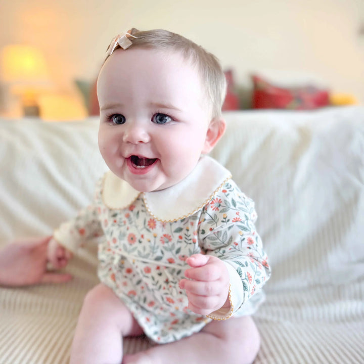 Fall Floral LS Bubble