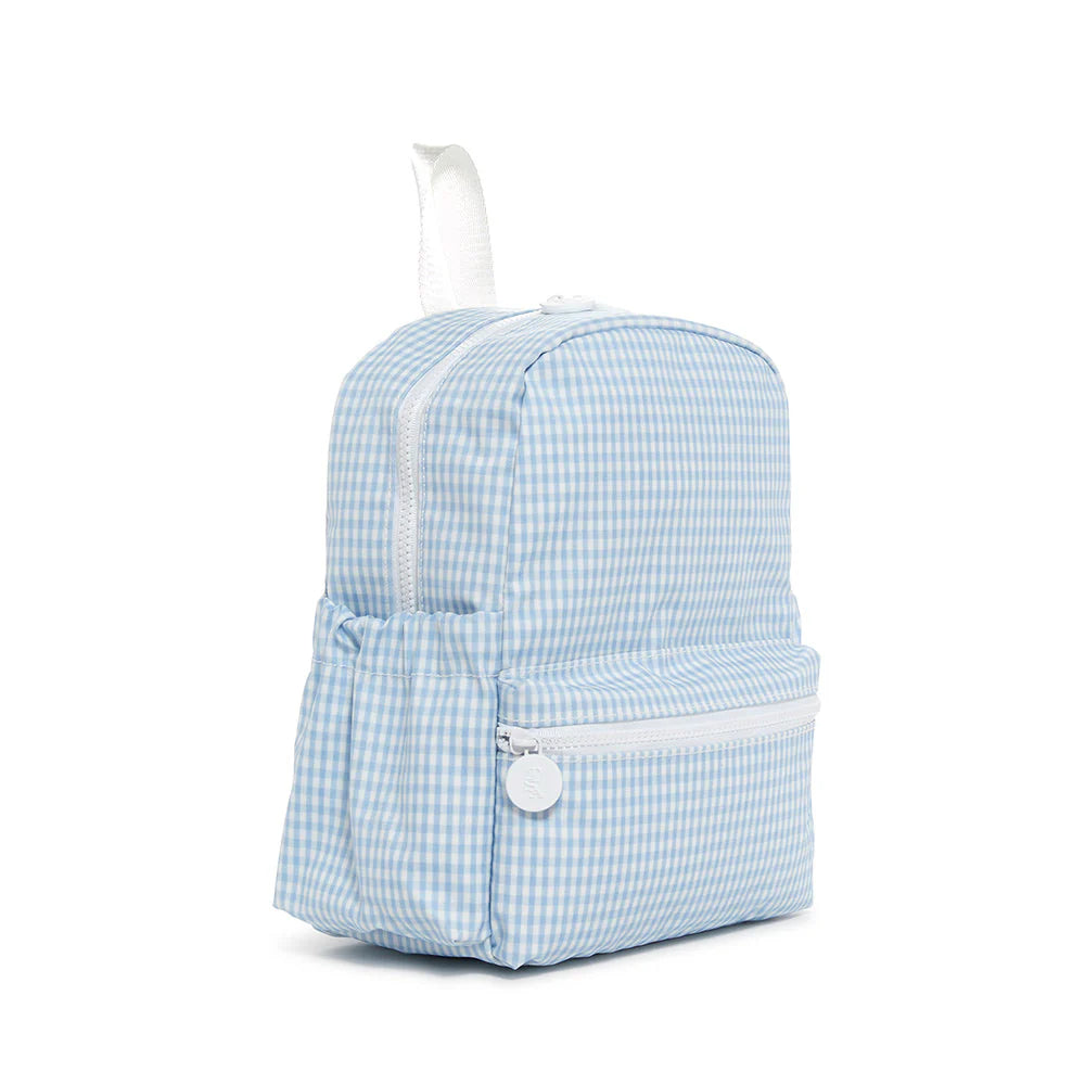 Mini Backpacker - Gingham Mist Backpack by TRVL Design - alternate view