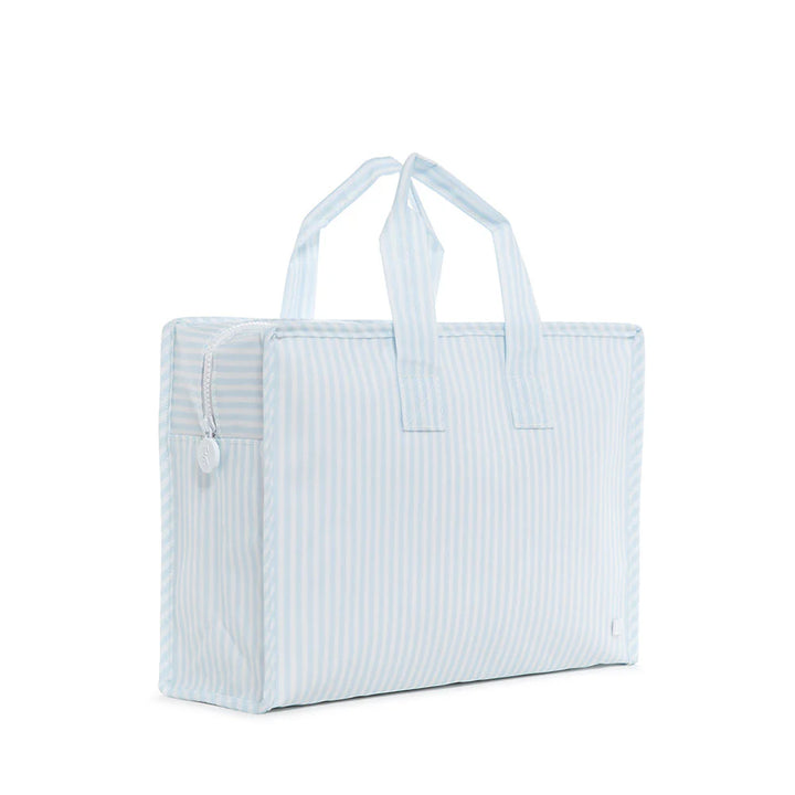 Overnite Tote - Pimlico Stripe Blue