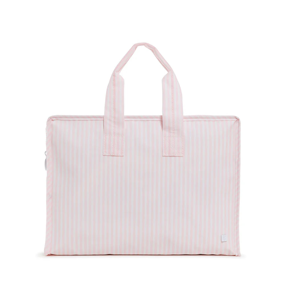 Overnite Tote - Pimlico Stripe Pink
