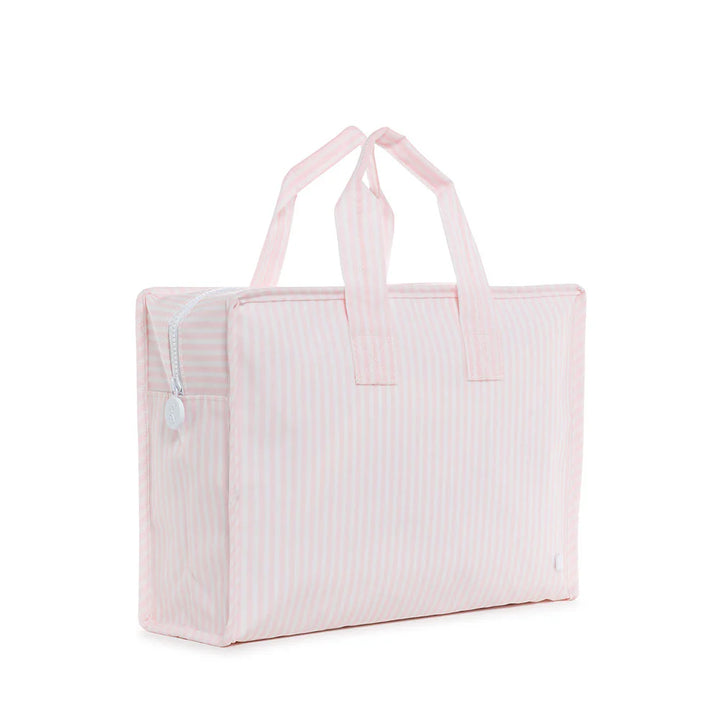 Overnite Tote - Pimlico Stripe Pink
