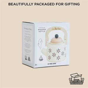 Vintage Wooden Kettle