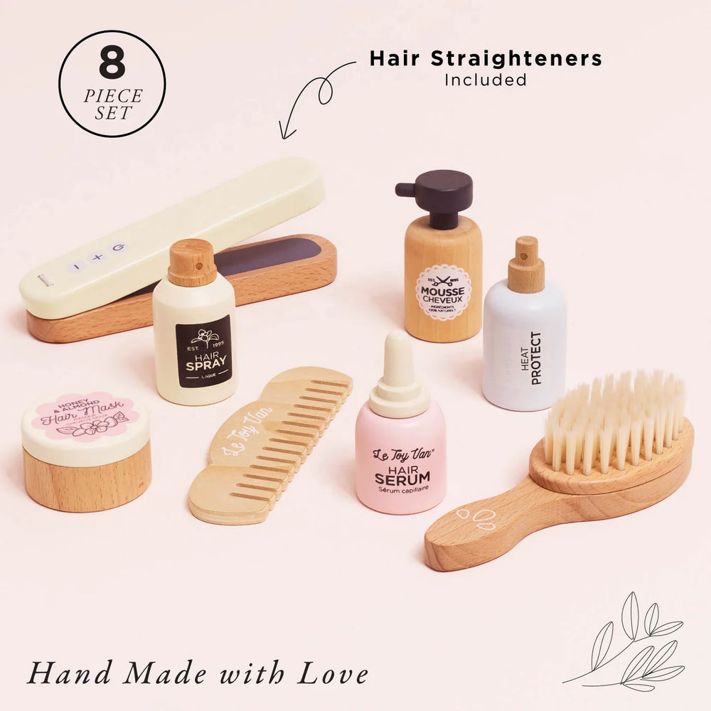 Hair Straighteners and Accessories by Le Toy Van - back view
