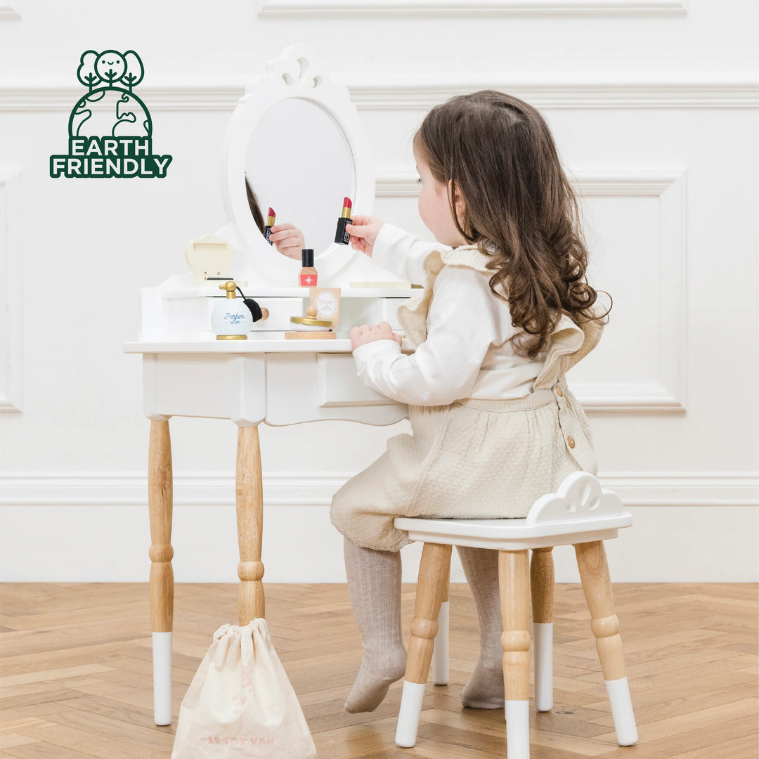 Dressing-Up Vanity Table & Stool