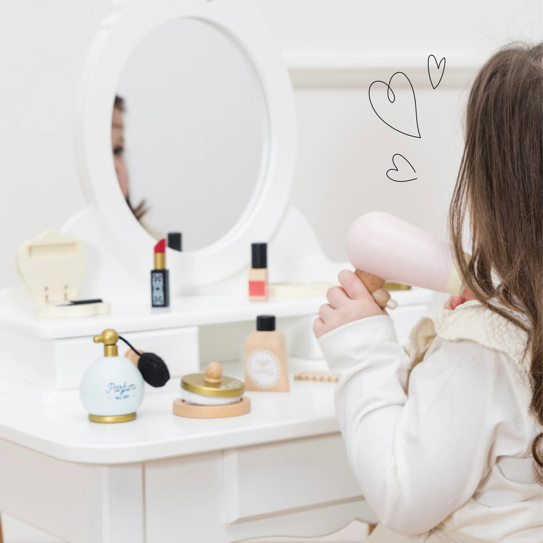 Dressing-Up Vanity Table & Stool