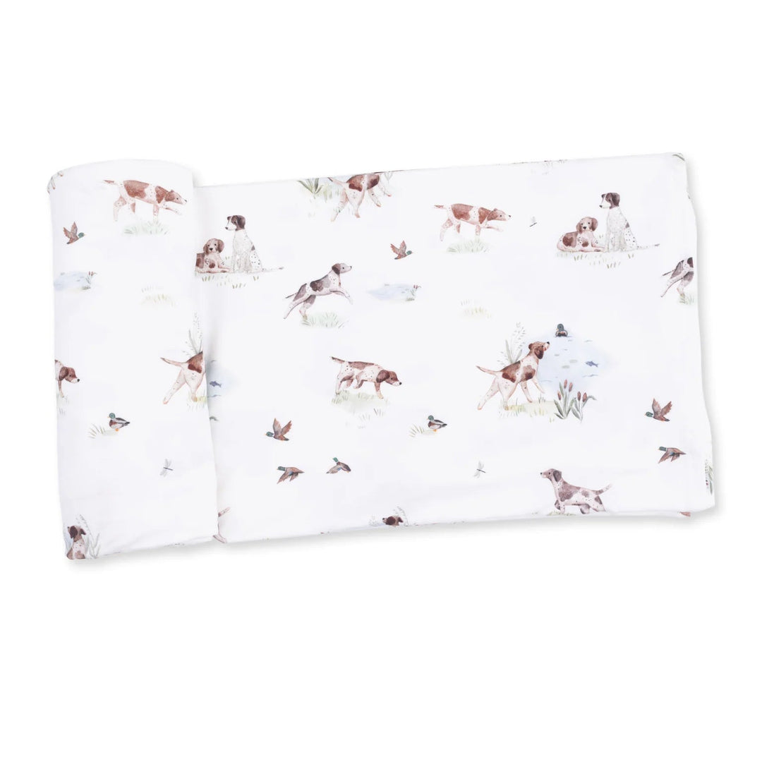 Pointer Pups and Duck Buddies - Swaddle Blanket