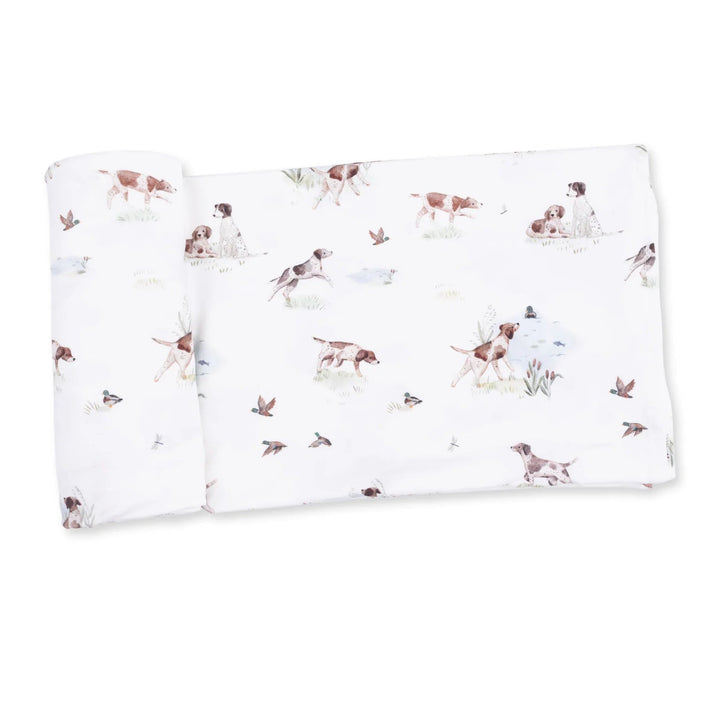 Pointer Pups and Duck Buddies - Swaddle Blanket