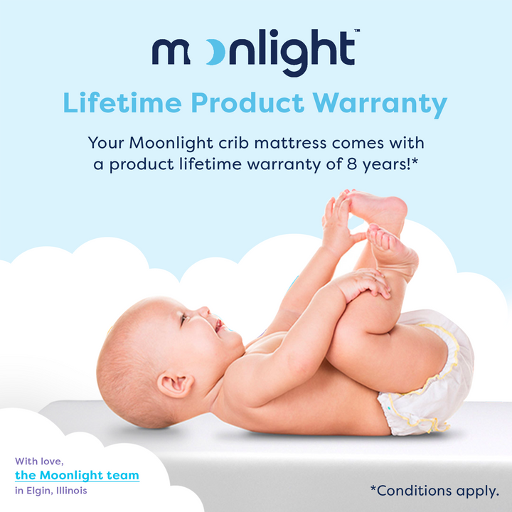 Moonlight Starlight Dream Crib Mattress (Compressed & Rolled) by Moonlight Slumber - product view 15