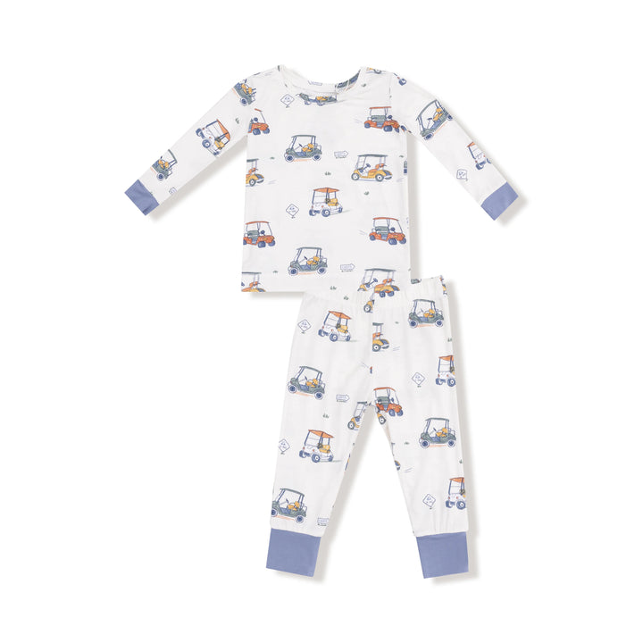 Zooming Golf Carts L/S Loungewear Set