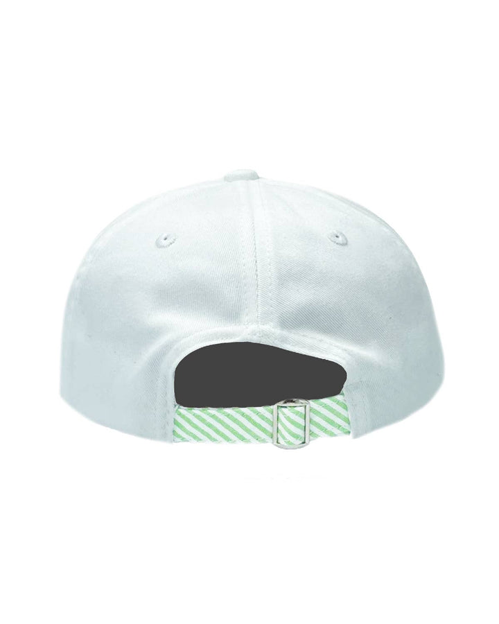 Golf Flag Baseball Hat: Youth (2-7 y) by Bits & Bows - back view