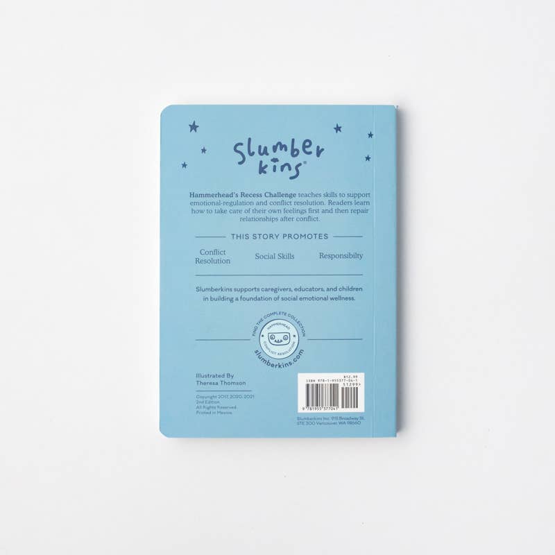 Hammerhead's Conflict Resolution Plush Set - with 2 books! by Slumberkins Inc. - product view 9