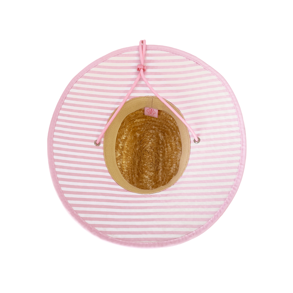 Lifeguard Hat, Pink: Youth (3-8) by Bits & Bows - alternate view