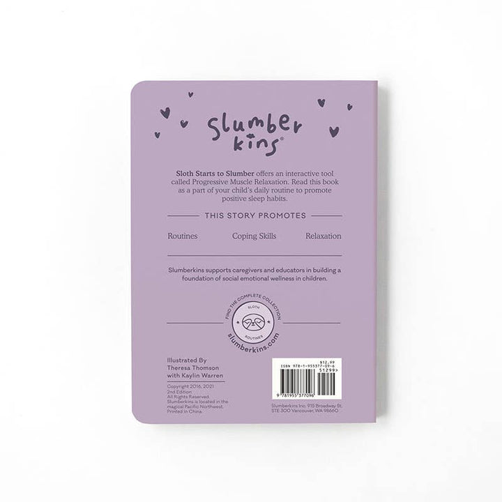 Sloth's Routines Plush Snuggler Set - with 2 books! by Slumberkins Inc. - product view 10