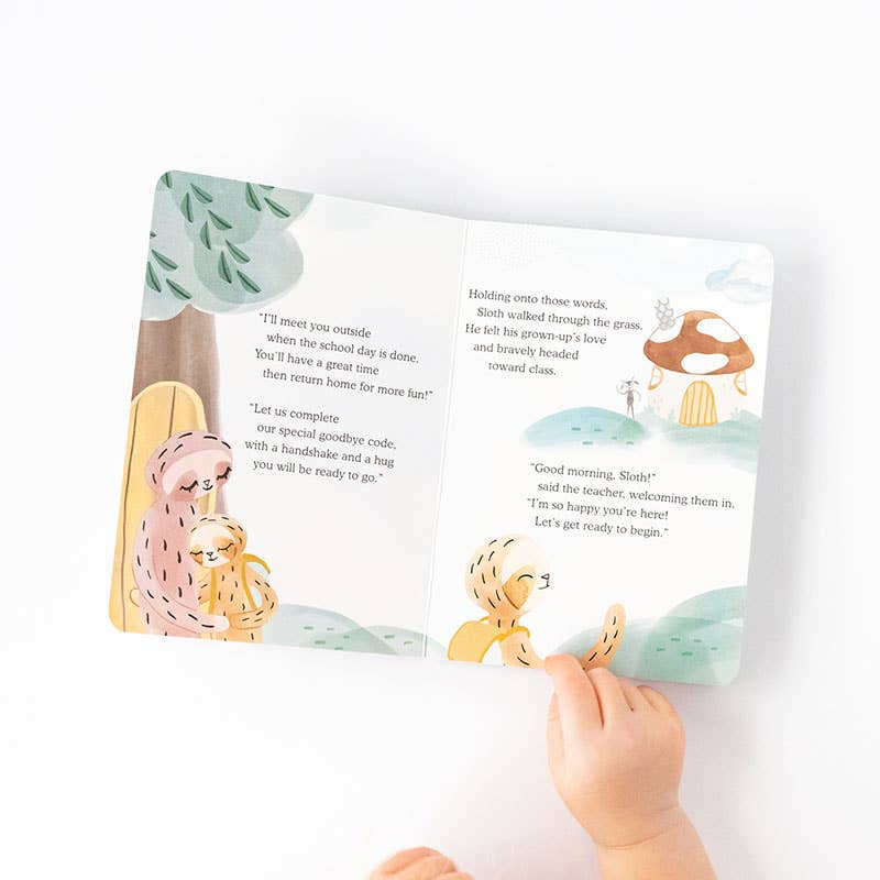 Sloth's Routines Plush Snuggler Set - with 2 books! by Slumberkins Inc. - product view 7