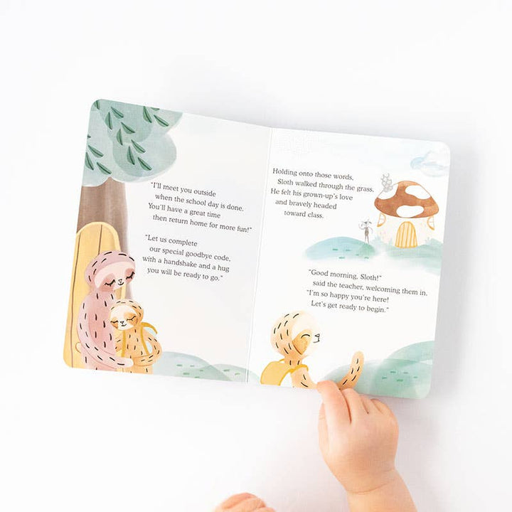 Sloth's Routines Plush Snuggler Set - with 2 books! by Slumberkins Inc. - product view 7