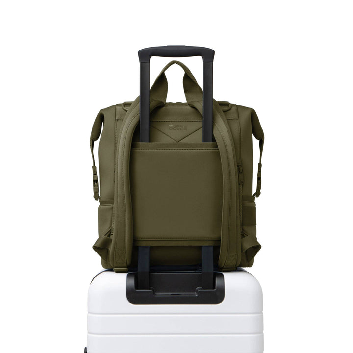 Indi Diaper Backpack in Dark Moss, Large