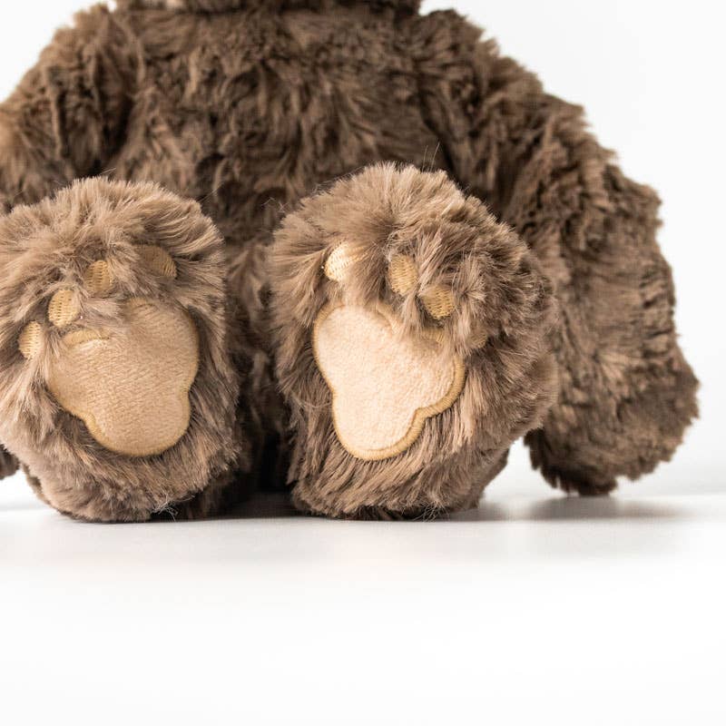 Bigfoot's Self Esteem Plush Set - with 2 books! by Slumberkins Inc. - close-up detail