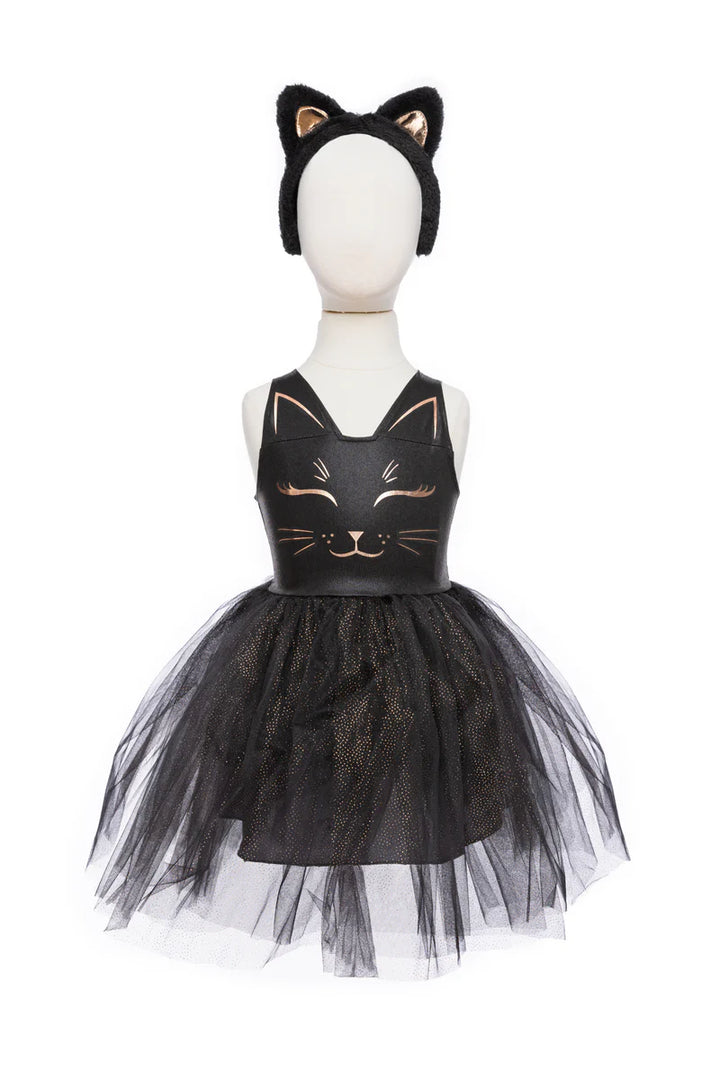 Black Cat Dress and Headpiece