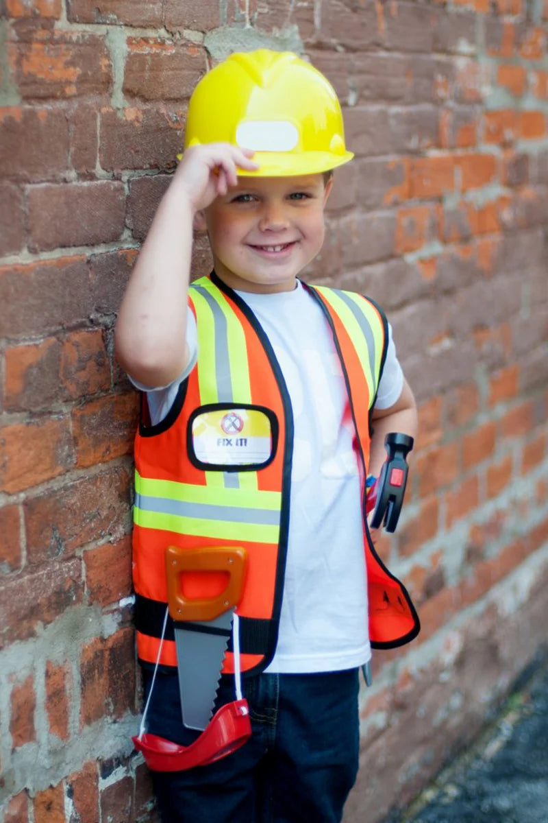 Construction Worker with Accessories by Great Pretenders - alternate view