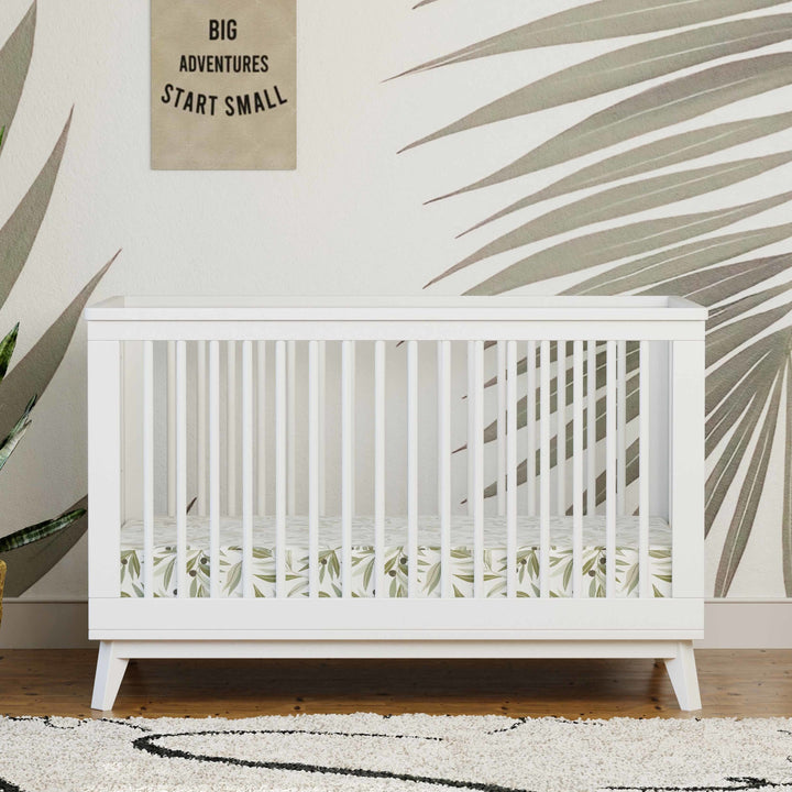 Babyletto Scoot 3-in-1 Convertible Crib with Toddler Bed Conversion Kit