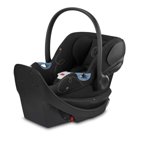 Aton G Swivel with Base by CYBEX - back view