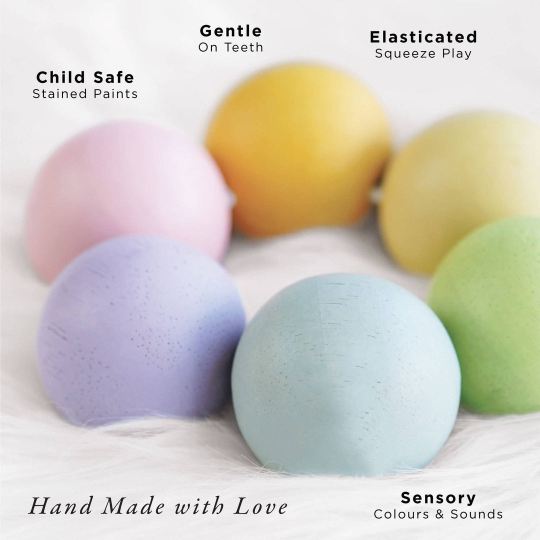 Teething Wooden Beads by Le Toy Van - back view