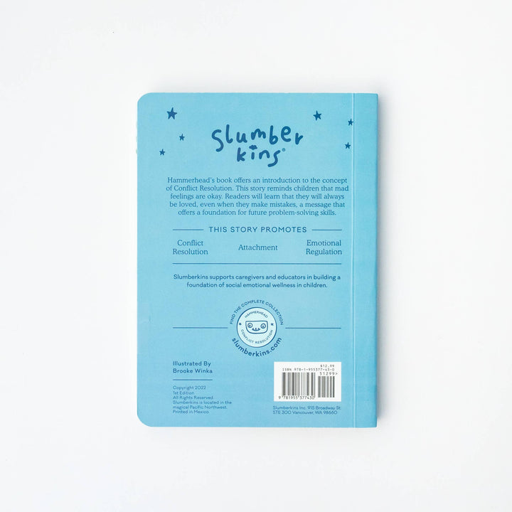 Hammerhead's Conflict Resolution Plush Snuggler Set +2 books by Slumberkins Inc. - close-up detail