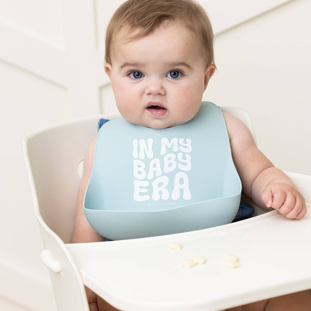 Taylor Swift In My Baby Era Wonder Bib: Blue