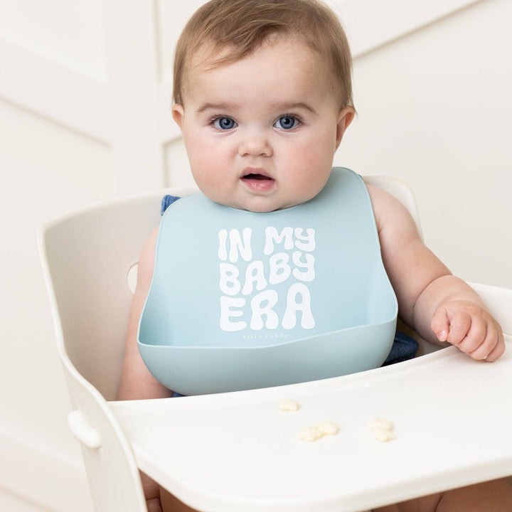 Taylor Swift In My Baby Era Wonder Bib: Blue