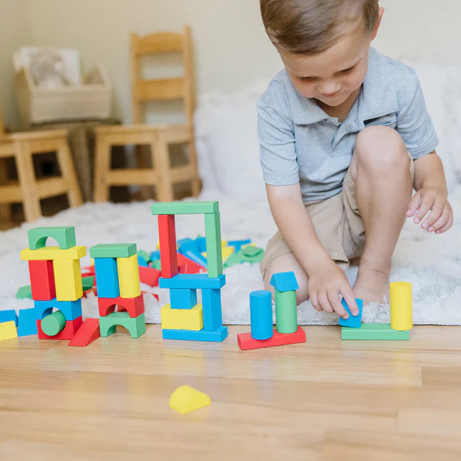 100 Wooden Blocks by Melissa & Doug - back view